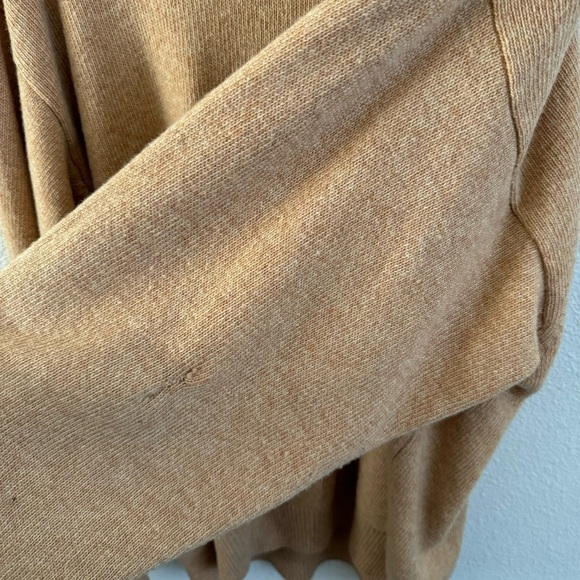 Vintage Valentino Studio tan pure wool knit sweater size extra large - Picture 6 of 10